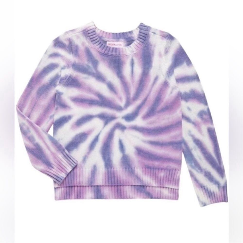 Design History Tie dye Purple & White
Sweater(Size Small)